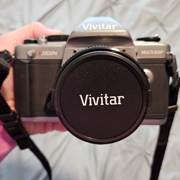 Used Vivitar v3800N Manual SLR 50mm Camera
